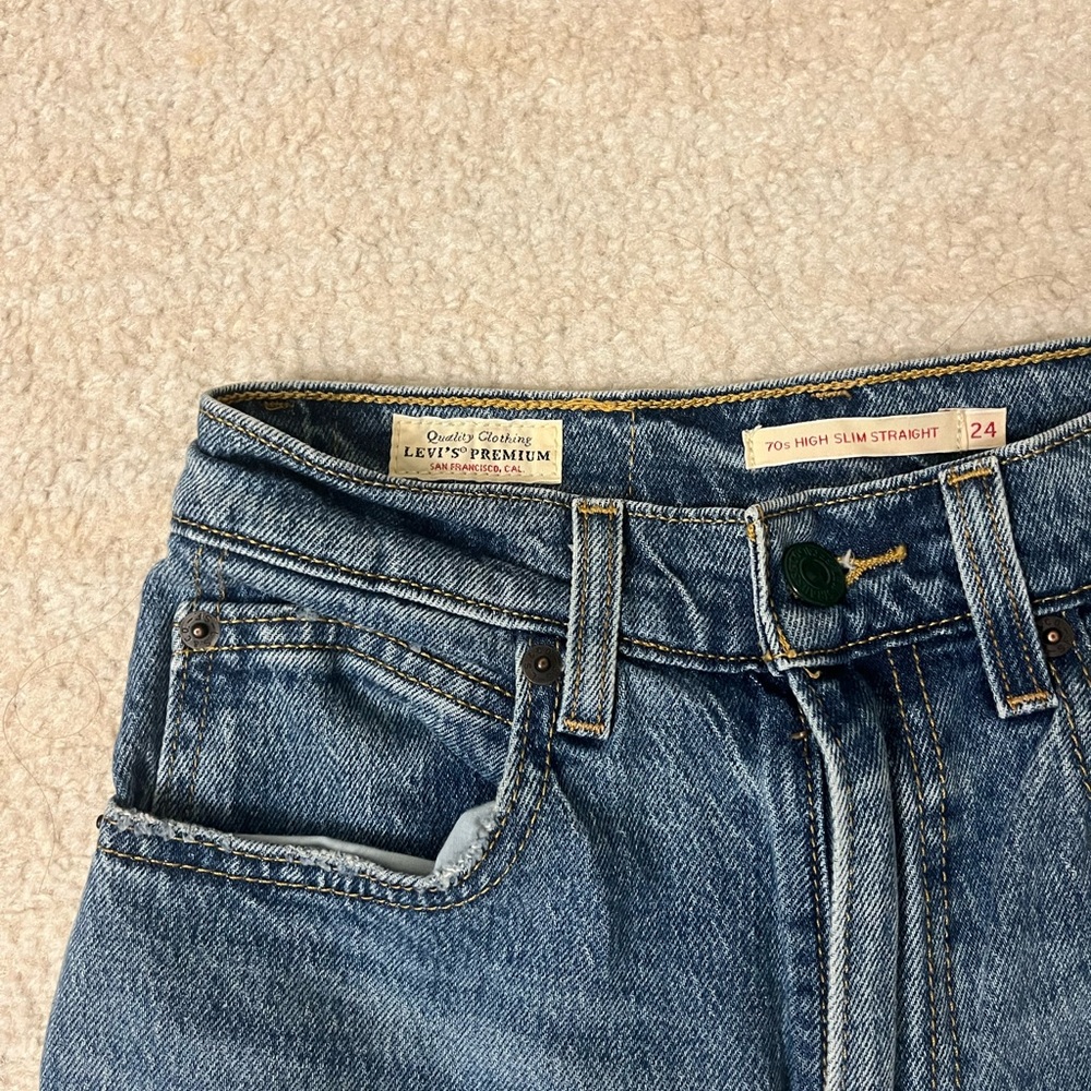 Levi's Premium Blue Denim Jeans